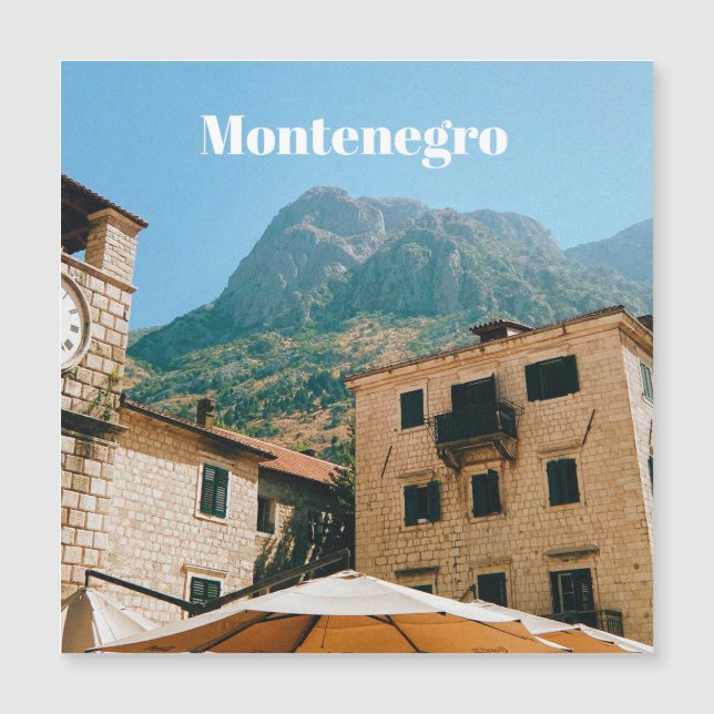 Montenegro stadsbild  (Framsida)