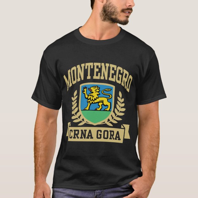 Montenegro Tee Shirt (Framsida)