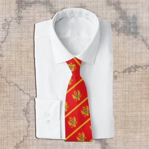 Montenegro Ties, Flagga, mode, företag Slips