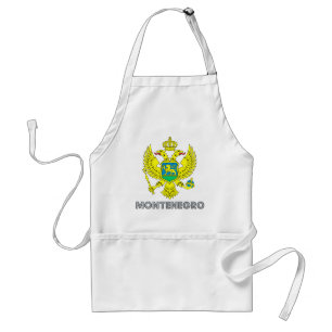 Montenegro vapensköld förkläde