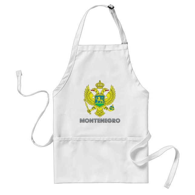 Montenegro vapensköld förkläde (Framsidan)