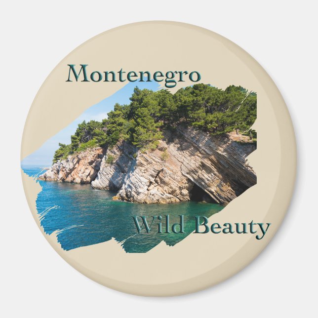Montenegro: Vild Beauty Magnet (Framsidan)