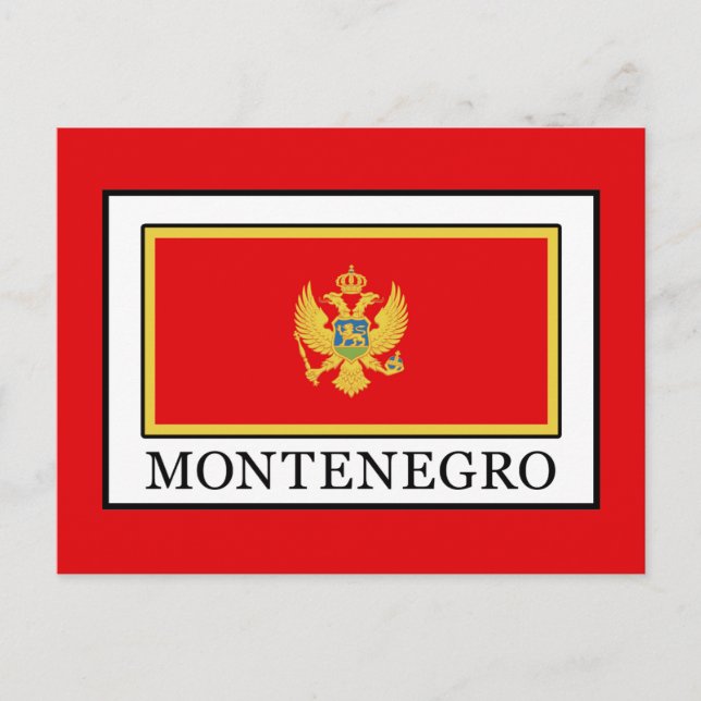 Montenegro Vykort (Framsida)