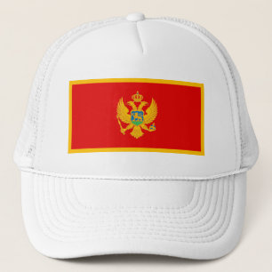 Montenegros flagga keps