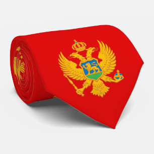 Montenegros flagga slips