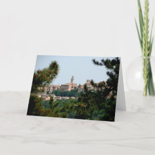 Montepulciano italien kort