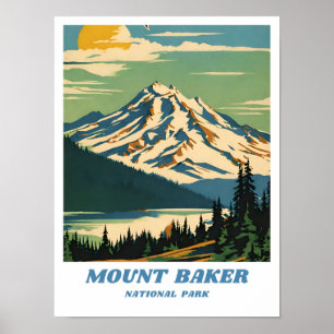 Montera Baker National Forest Illor Dec Poster