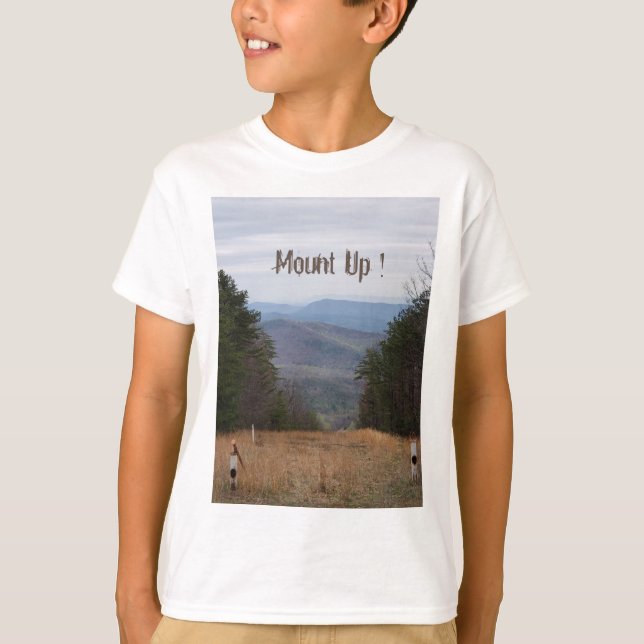Montera bergsvy T-Shirt (Framsida)