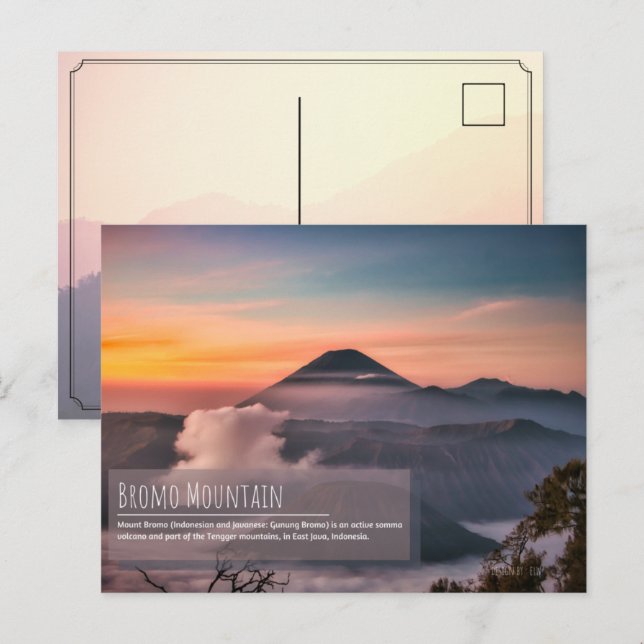 Montera Bromo-vykort Vykort (Fram/baksida)