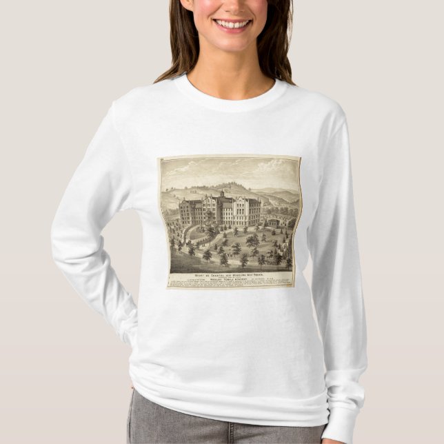Montera de Chantal, nära att rulla, West Virginia Tee (Framsida)