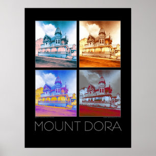Montera Dora Fine Art Poster - Solariserad