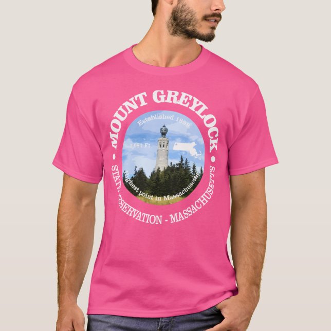 Montera Greylock State Reservation T Shirt (Framsida)