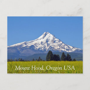 Montera Huva i Oregon USA Vykort