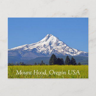 Montera Huva i Oregon USA Vykort