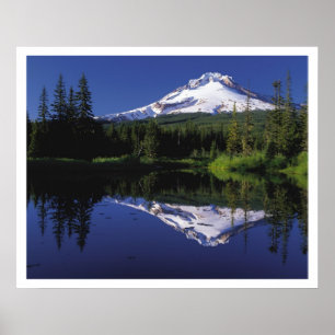 Montera Huva och reflektion, Oregon Poster