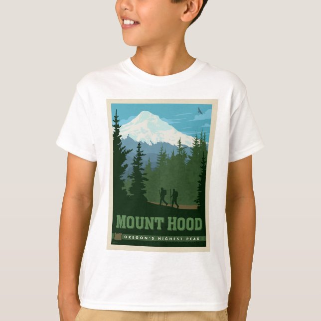 Montera Huva | Oregon T Shirt (Framsida)