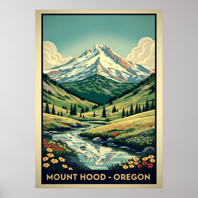Montera Huva Oregon V02 Poster (Framsidan)
