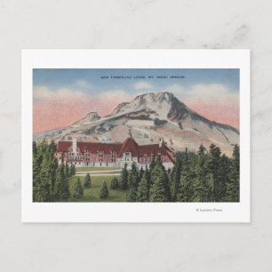 Montera Huva, Oregon - Visa den nya Timberline Vykort