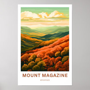 Montera Magazine Arkansas Travel Skriv ut Poster