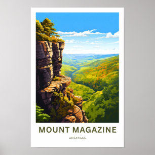 Montera Magazine Arkansas Travel Skriv ut Poster