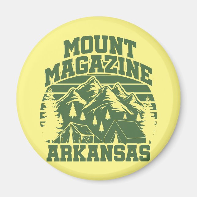 Montera Magazine State Park Magnet (Framsidan)