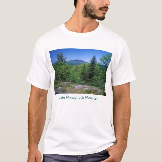Montera Monadnock från lite det Monadnock berg,… T-shirt (Framsida)