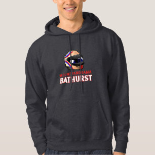 Montera panorama Bathurst Australia tävla Hoodie