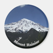 Montera Rainier Circle Photo Magnet