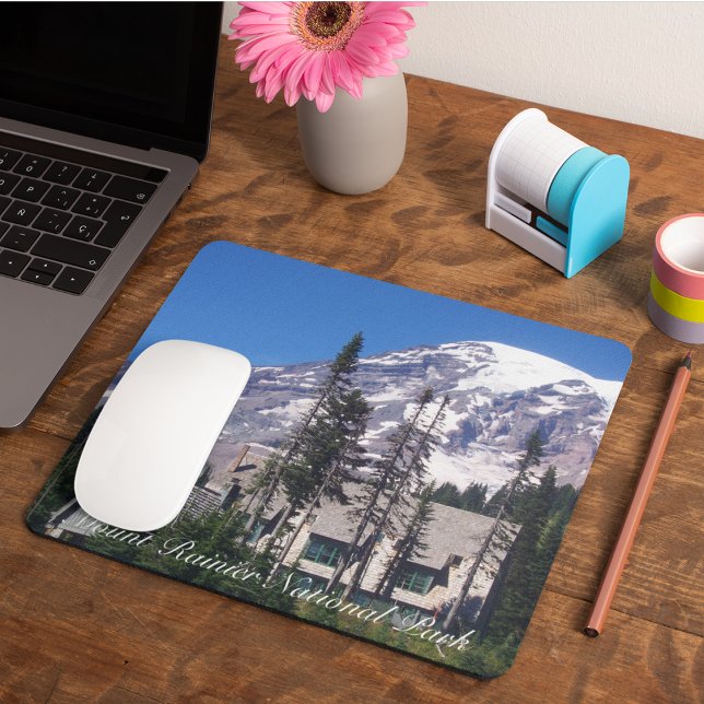 Montera Rainier National Park Photo Mouse Pad Musmatta (In Situ)