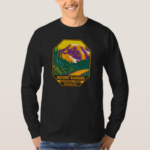 Montera Rainier nationalpark Washington Retro T Shirt