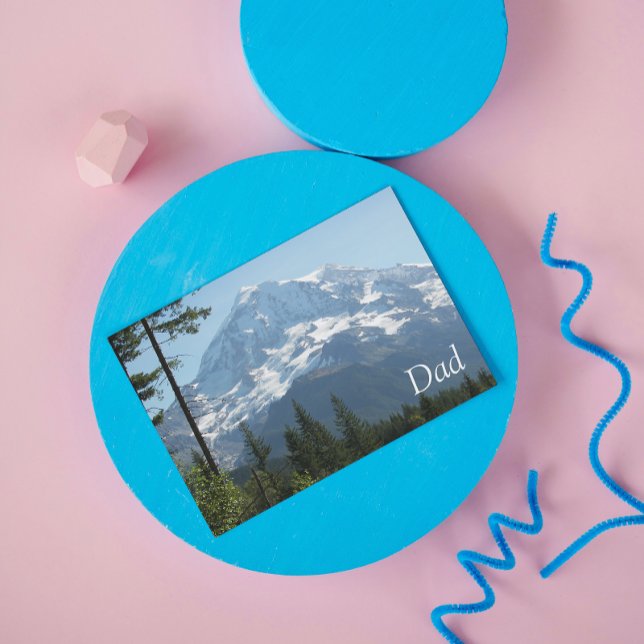 Montera Rainier Photo Fars dag Card Kort (In Situ)