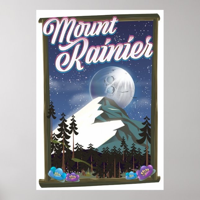 Montera Rainier-semester poster. Poster (Framsidan)