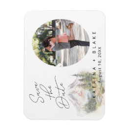 Montera Rainier Spara datumet för flexibel fotomag Magnet