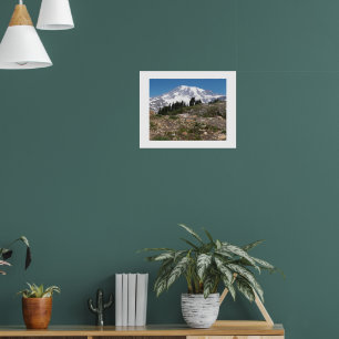 Montera Rainier Subalpine liggande foto Poster