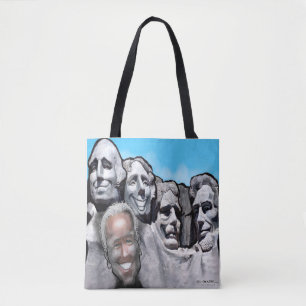 Montera Rushmore med Biden Tote Bag Tygkasse