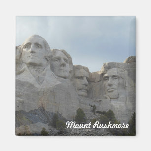 Montera Rushmore Square Magnet