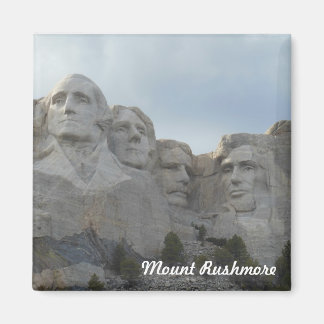 Montera Rushmore Square Magnet