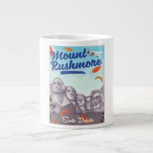 Montera Rushmore Vintage Stil reseaffisch. Jumbo Mugg