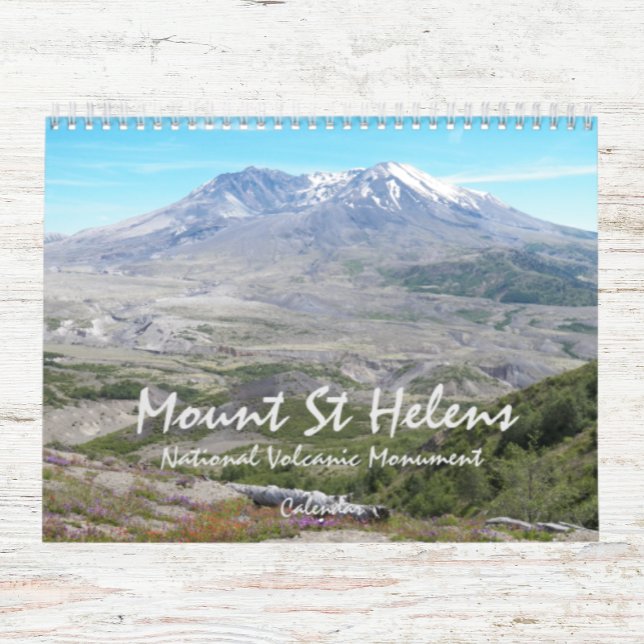 Montera St Helens Volcano-fotokalender Kalender (In Situ)