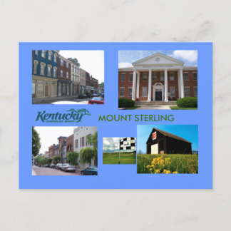 Montera Sterling, Kentucky Vykort
