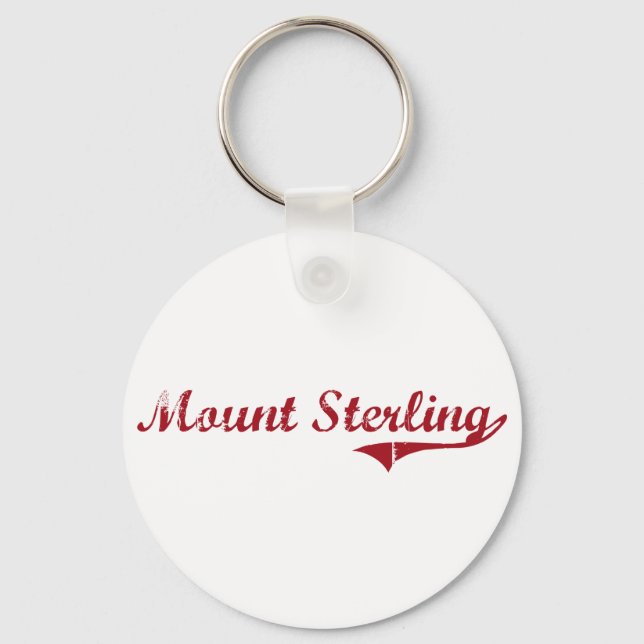 Montera Sterling Ohio Classic Design Nyckelring (Framsida)