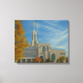 Montera Timpanogos Utah Temple Painting™ LDS Canva Canvastryck