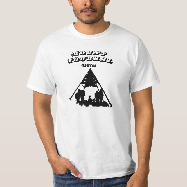 Montera toubkal Morocco-skjorta T Shirt (Framsida)