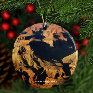 Montera Vasst på Planet Mars Photo jul Julgransprydnad Keramik