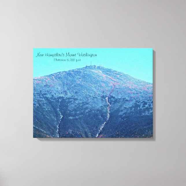 Montera Washington Elevation Wrapped Canvas (Framsida)