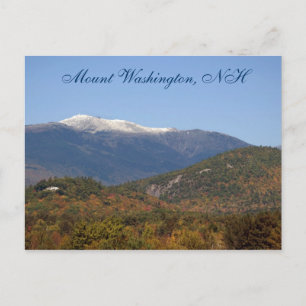 Montera Washington, NH-vykort Vykort