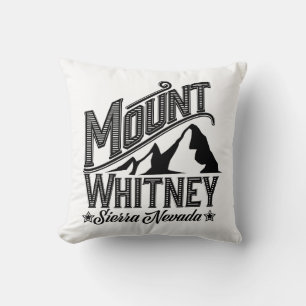 Montera Whitney Sierra Nevada Travel-affisch Kudde