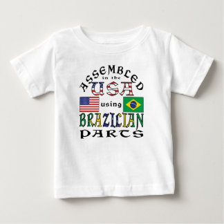 Monterad i USA med brasilianska delar T Shirt