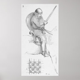 Monterad Knight Poster