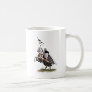Monterad riddare Templar Kaffemugg